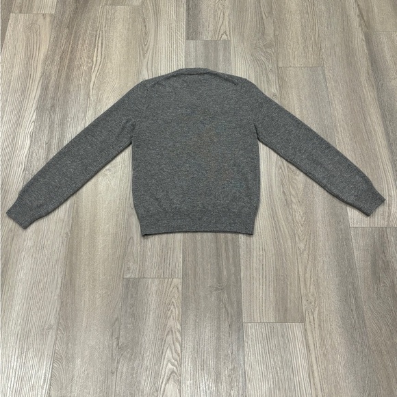 SOLD- Comme des Garcons Wool Sweater V-Neck Gold Heart CDG Play Heart Women’s XS - Picture 14 of 16